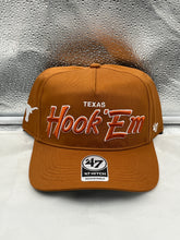 Load image into Gallery viewer, Texas Longhorns NCAA '47 Brand Script Orange Hitch Adjustable Snapback Hat - Casey's Sports Store