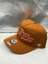 Load image into Gallery viewer, Texas Longhorns NCAA '47 Brand Script Orange Hitch Adjustable Snapback Hat - Casey's Sports Store