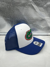 Load image into Gallery viewer, Florida Gators NCAA '47 Brand Trucker White TwoTone Mesh Snapback Adjustable Hat - Casey's Sports Store