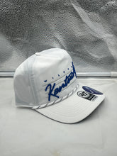 Load image into Gallery viewer, Kentucky Wildcats NCAA '47 Brand White Script Hitch Adjustable Snapback Hat - Casey's Sports Store