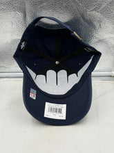 Load image into Gallery viewer, Arizona Wildcats NCAA '47 1997 Champs Navy Clean Up Adjustable Strapback Hat - Arizona Wildcats hat, back view with adjustable fit