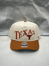 Load image into Gallery viewer, Texas Longhorns NCAA '47 Brand Natural Two Tone Wave Hitch Adjustable Hat - Casey's Sports Store