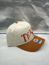 Load image into Gallery viewer, Texas Longhorns NCAA '47 Brand Natural Two Tone Wave Hitch Adjustable Hat - Casey's Sports Store