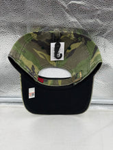 Load image into Gallery viewer, Front view of the Arkansas Razorbacks NCAA Camo Clean Up Hat, highlighting its team-inspired design ideal for fans.
