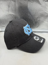 Load image into Gallery viewer, North Carolina Tar Heels hat displayed on a mannequin, emphasizing its versatility to pair with hoodies and denim.