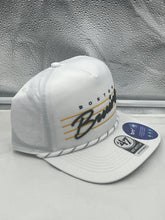 Load image into Gallery viewer, Boston Bruins NHL '47 White Script Hitch Rope Adjustable Snapback Hat - Casey's Sports Store