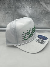 Load image into Gallery viewer, Boston Celtics NBA '47 Brand White Script Hitch Rope Adjustable Snapback Hat - Casey's Sports Store