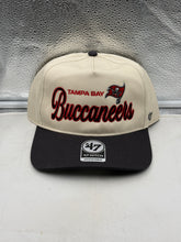 Load image into Gallery viewer, Tampa Bay Buccaneers NFL '47 Natural Two Tone Hitch Snapback Adjustable Hat displayed from the front view.