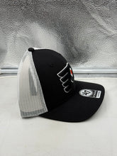 Load image into Gallery viewer, Philadelphia Flyers NHL '47 Brand Black Trucker Mesh Adjustable Snapback Hat