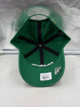 Load image into Gallery viewer, Philadelphia Eagles NFL '47 Brand Throwback Green Script Clean Up Adjustable Hat on a sunny day, combining comfort and retro aesthetics.