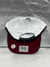 Load image into Gallery viewer, Arizona Diamondbacks MLB '47 White Two Tone Script Hitch Adjustable Snapback Hat showing front view with embroidered logo.