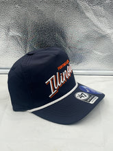 Load image into Gallery viewer, Illinois Fighting Illini NCAA '47 Script Navy Hitch Adjustable Snapback Hat - Casey's Sports Store