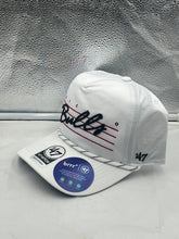 Load image into Gallery viewer, Chicago Bulls NBA '47 Brand White Script Hitch Rope Adjustable Snapback Hat - Casey's Sports Store