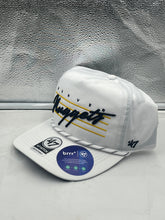 Load image into Gallery viewer, Denver Nuggets NBA '47 Brand White Script Hitch Rope Adjustable Snapback Hat - Casey's Sports Store