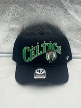 Load image into Gallery viewer, Boston Celtics NBA '47 Brand Black Wave Hitch Snapback Adjustable Hat - Casey's Sports Store