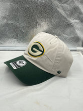 Load image into Gallery viewer, Green Bay Packers NFL '47 Brand Natural Two Tone Clean Up Adjustable Hat - Casey's Sports Store