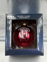 Load image into Gallery viewer, Wisconsin Badgers NCAA Red Christmas Glass Blown Ornament Evergreen Enterprises - Casey's Sports Store