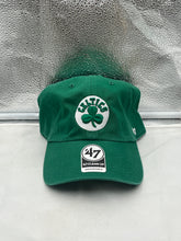Load image into Gallery viewer, Boston Celtics NBA '47 Brand Green Clean Up Strapback Adjustable Hat - Casey's Sports Store