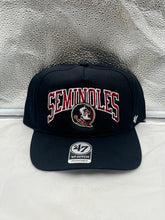 Load image into Gallery viewer, Florida State Seminoles FSU NCAA '47 Brand Black Hitch Adjustable Snapback Hat - Casey's Sports Store