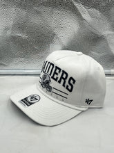 Load image into Gallery viewer, Las Vegas Raiders NFL '47 Brand White Script Rope Hitch Snapback Adjustable Hat - Casey's Sports Store
