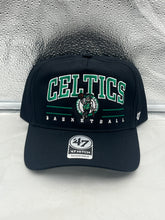 Load image into Gallery viewer, Boston Celtics NBA '47 Brand Black Roscoe Hitch Snapback Adjustable Hat - Casey's Sports Store