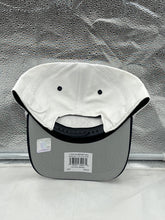 Load image into Gallery viewer, Person wearing the Chicago Bears NFL '47 White TT Roscoe Hitch Rope Snapback Adjustable Hat during a casual outing, demonstrating its stylish fit and team spirit.