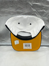 Load image into Gallery viewer, Pittsburgh Steelers NFL '47 White TT Roscoe Hitch Rope Snapback Adjustable Hat worn outdoors, perfect for game day or casual outings.