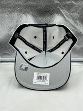 Load image into Gallery viewer, Close-up view of Seattle Seahawks NFL '47 White TT Roscoe Hitch Rope Snapback Adjustable Hat, highlighting premium materials and adjustable snapback closure for comfort.