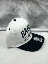Load image into Gallery viewer, Philadelphia Eagles NFL '47 White TT Roscoe Hitch Rope Snapback Adjustable Hat showcasing white design with retro rope detail, ideal for die-hard Eagles fans.
