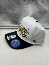 Load image into Gallery viewer, Close-up view of the UCF Knights hat, showcasing the trendy rope detail and adjustable snapback for comfort and fit.