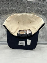 Load image into Gallery viewer, a baseball cap with a white visor and a black brimmed visor