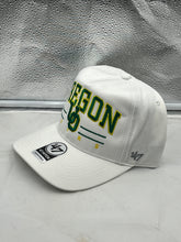 Load image into Gallery viewer, a white hat with oregon on it sitting on a counter