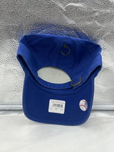 Load image into Gallery viewer, a blue hat with a baseball on it