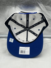 Load image into Gallery viewer, Dallas Mavericks NBA '47 Brand White Two Tone Hitch Snapback Adjustable Hat styled with casual outfit for everyday wear.