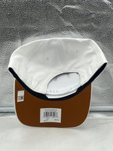 Load image into Gallery viewer, Back view of the Texas Longhorns NCAA '47 Brand White Script Hitch Rope Adjustable Snapback Hat demonstrating the adjustable snapback feature.