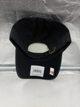Load image into Gallery viewer, Vanderbilt Commodores NCAA '47 Throwback Black Clean Up Adjustable Strapback Hat displayed on a table, emphasizing the classic black design of this Vanderbilt Commodores hat.