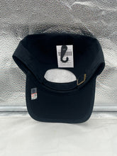 Load image into Gallery viewer, A person wearing the Stanford Cardinal NCAA '47 Brand Black Clean Up Adjustable Strapback Hat at a game, exemplifying team spirit and style.