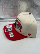 Load image into Gallery viewer, Ohio State Buckeyes NCAA '47 Brand Natural TT Rope Hitch Adjustable Snapback Hat - Features a classic design and iconic rope detail for fans.