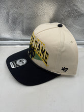 Load image into Gallery viewer, Notre Dame Fighting Irish hat showcasing the rope hitch detail, ideal for fans celebrating their team.