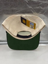 Load image into Gallery viewer, Adjustable snapback feature of the Notre Dame Fighting Irish hat ensuring a comfortable fit for all ages.