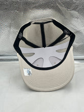 Load image into Gallery viewer, San Francisco 49ers NFL '47 Brand Bone Trucker Adjustable Hat showcasing the iconic team logo, designed for optimal comfort and style with a breathable mesh back and adjustable snapback fit.