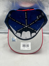 Load image into Gallery viewer, Fashionable New England Patriots NFL '47 Throwback Blue Script Hitch Snapback Adjustable Hat, perfect for game days and casual outings.