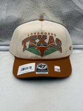 Load image into Gallery viewer, Front view of Texas Longhorns NCAA '47 Brand Natural TT Rope Hitch Adjustable Snapback Hat