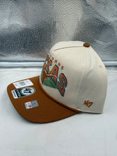 Load image into Gallery viewer, Side view of Texas Longhorns NCAA '47 Brand Natural TT Rope Hitch Adjustable Snapback Hat