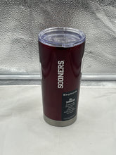 Load image into Gallery viewer, a red tumbler cup sitting on top of a counter