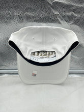 Load image into Gallery viewer, UCF Knights NCAA '47 Brand Throwback White Hitch Adjustable Snapback Hat worn by a fan, demonstrating team spirit at a game.