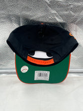 Load image into Gallery viewer, San Francisco Giants MLB '47 Black Script Hitch Rope Adjustable Snapback Hat back view demonstrating adjustability for a comfortable fit.