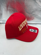 Load image into Gallery viewer, Liverpool FC EPL '47 Brand Red Roscoe Hitch Adjustable Snapback Hat