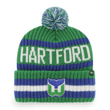 Load image into Gallery viewer, Hartford Whalers Throwback NHL '47 Brand Winter Beanie Knit Ski Cap Hat - Casey's Sports Store