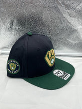 Load image into Gallery viewer, Milwaukee Brewers MLB '47 Brand Captain Navy Two Tone Snapback Adjustable Hat - Casey's Sports Store